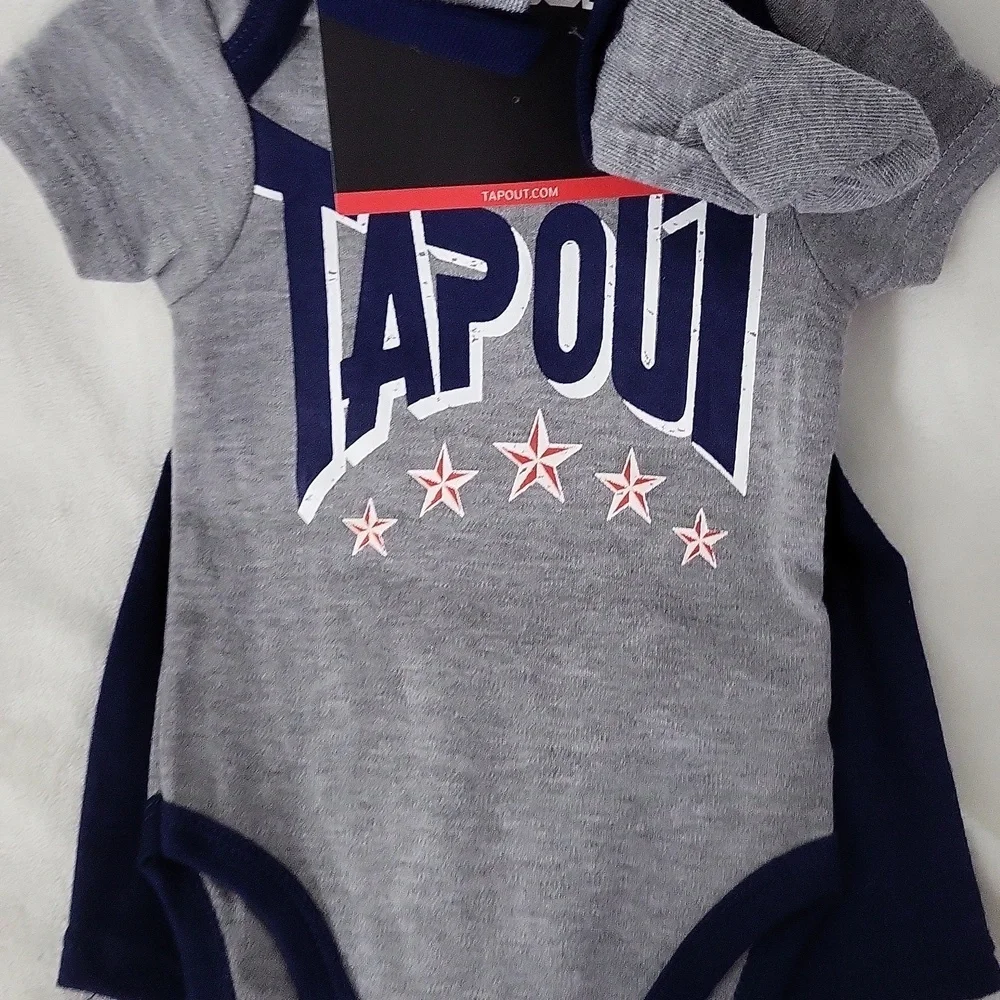 Tapout gray bodysuit